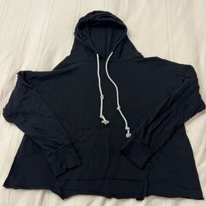 Zella Black Thin Hoodie Sz L